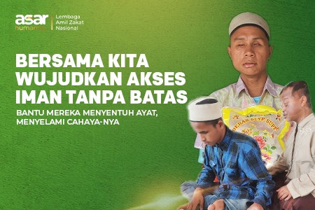Bantu Al Quran Braille dan Kebutuhan Lain Santri Disabilitas