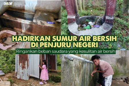 Wujudkan Sumur Air Bersih Untuk Saudara Pelosok